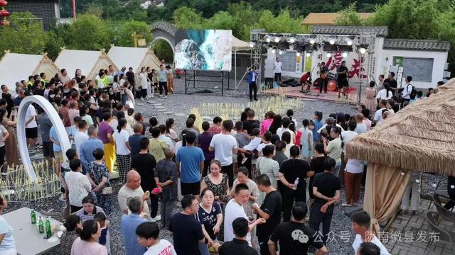 徽县虞关乡燧云关星海仙踪露营基地开业