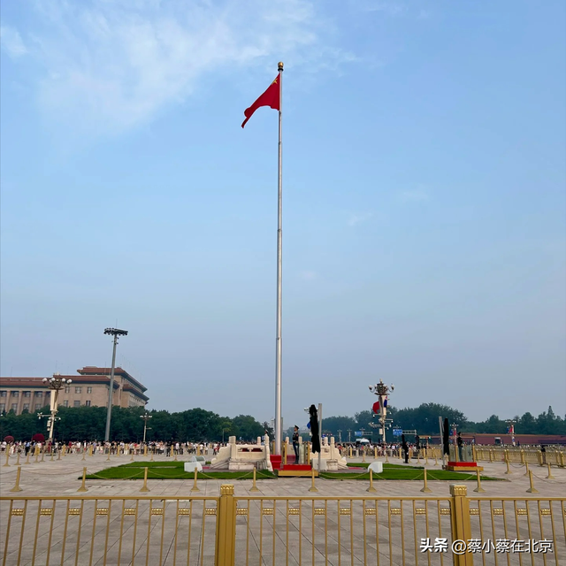 2025年7月13日，北京天安门广场上的真实场景画面，想来的看看吧