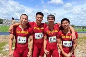 苏炳添复出首秀，中国接力男队在美夺冠图片