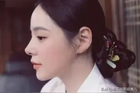 闵孝琳，网友热评，“韩服美貌第一人”图片