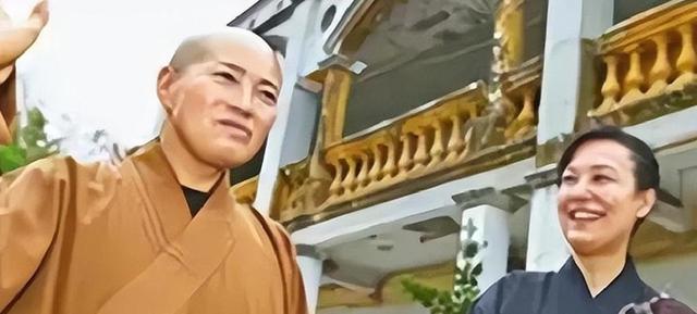 风流尼姑释智定：白天念经晚上醉生梦死，穿黑丝坐豪车，生活奢靡