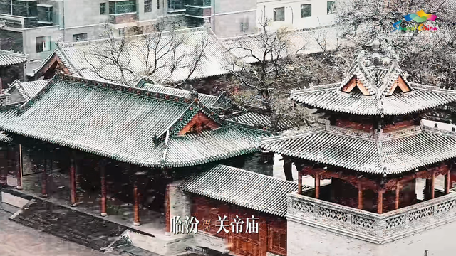 山西的雪，是写给千年古建的诗