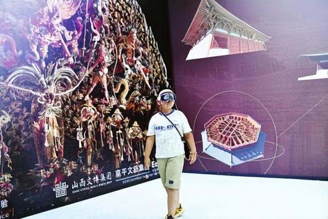 科技牵手文化 展馆内创意满满