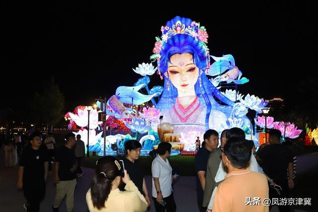 河北涿州：打造京津冀文旅新名片，2025通会灯市启幕