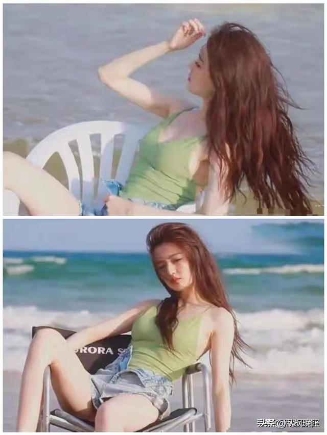 徐璐拍照为啥要故意把裤子解开 难道裤子款式就是这样子的吗