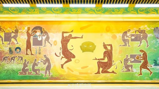 成都还是太超前了！地铁站藏着“行走的博物馆”