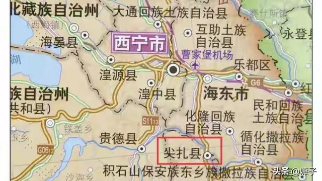 青海尖扎:黄河边藏着水电站,还有川青铁路经过的小城