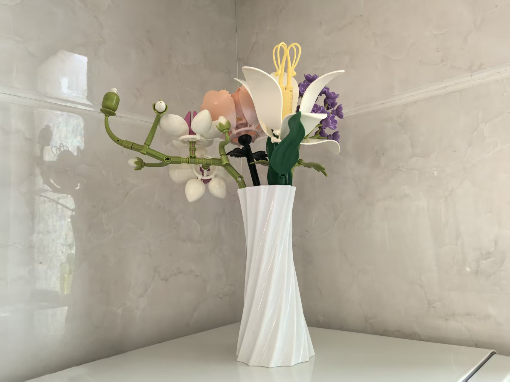 沃马积木永生花,全家参与永不凋谢!