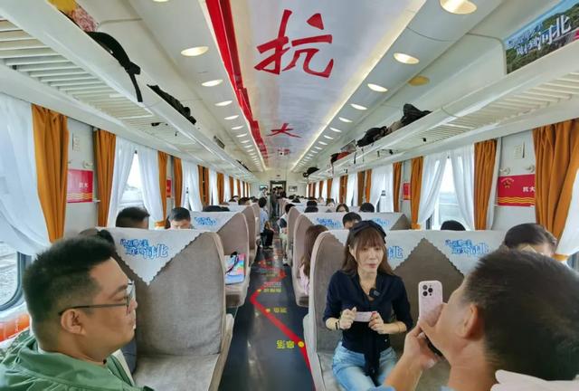 “抗大号”!河北省首条红色旅游专列在邢台市开通