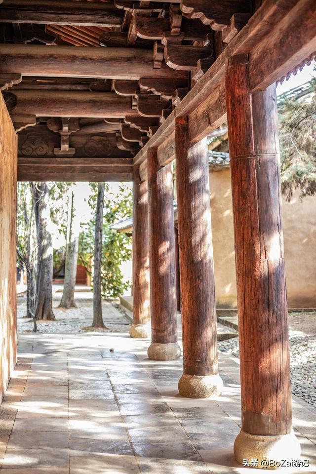 大理宝藏打卡地，沙溪兴教寺，600年木构建筑与明代壁画之美