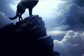 【狼图腾】月下狼嚎，发自强者内心的呼唤图片