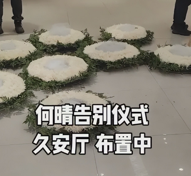 再见！何晴！许亚军疑现身告别现场，憔悴白发认不出，儿子两眼红