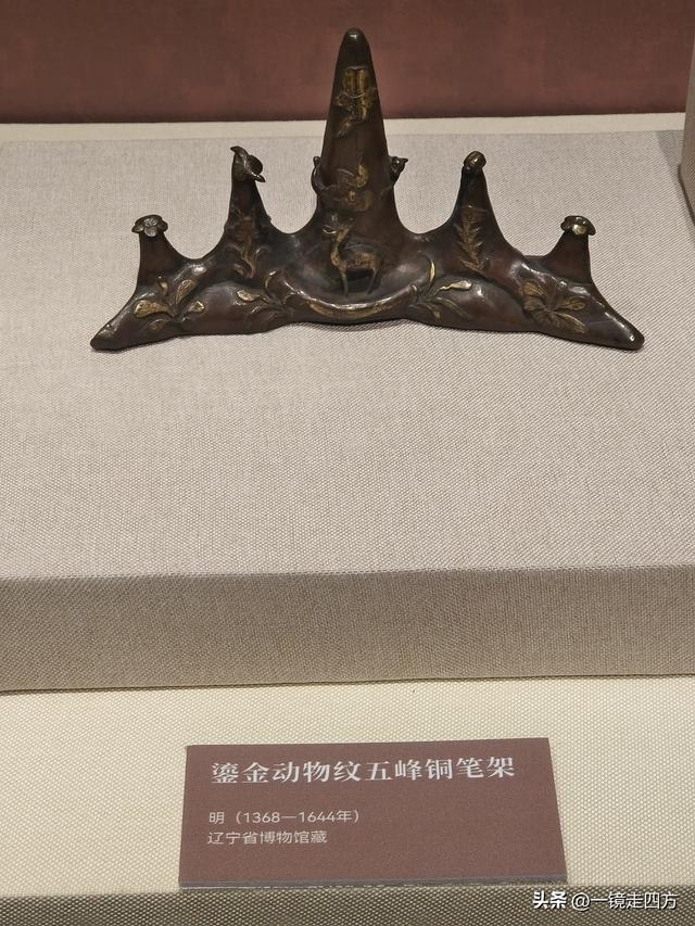 在辽宁省博物馆新馆的一楼特展区，能集中看到不少这里的镇馆之宝