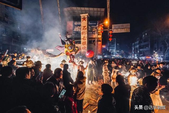 石桥“烧火龙”来了！活动路线+最佳观看点位攻略→