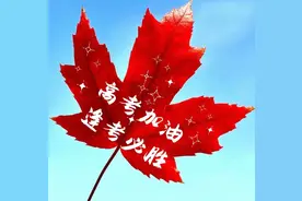 字字不提加油，句句都是祝福的高考封神诗句。图片