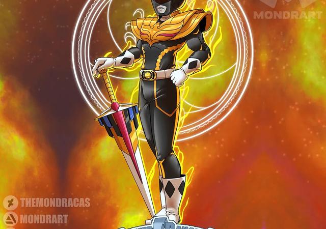 恐龙战队x圣斗士星矢5小强 画师monder