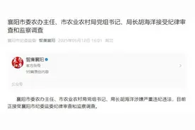 胡海洋接受纪律审查和监察调查图片