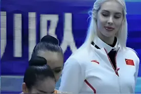 笑不活了，中国艺术体操俄籍美女外教回京，我在评论区笑晕过去图片