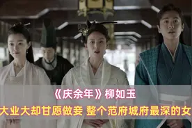 《庆余年》柳如玉：家大业大却甘愿做妾，整个范府城府最深的女人图片