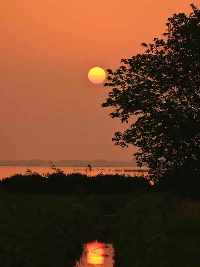 日落与海边 ​​​