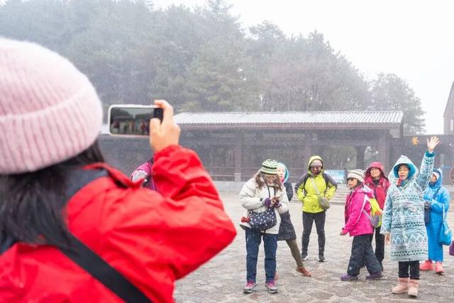 明月山下雪啦→1月20日雾凇、雪景、山岚如约而至！