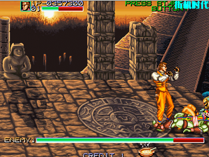 街机游戏中那些超变态的BOSS，多少玩家被“排队”