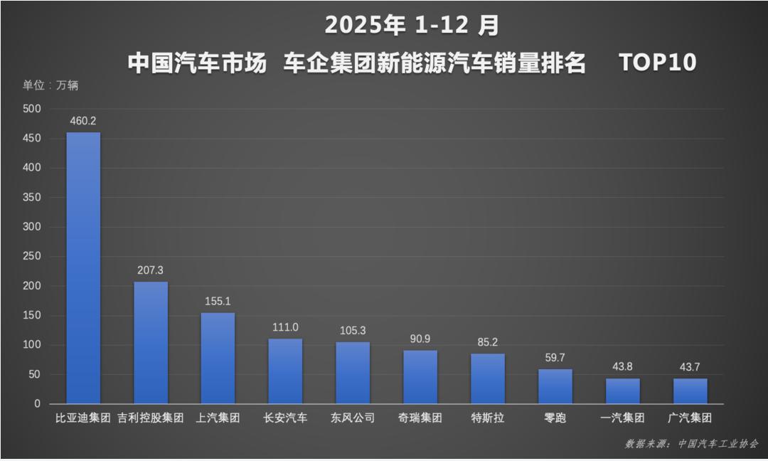 2025年新能源车销量再创新高,比亚迪包揽中国&全球销冠!