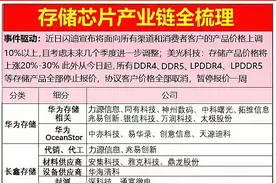 三大存储芯片国产替代及产业链汇总:华为存储，长鑫长江存储图片