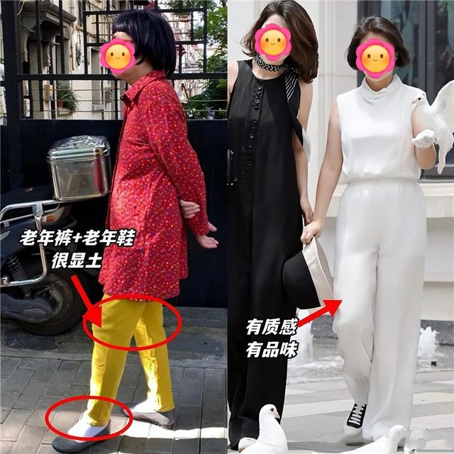 自以为时髦，实际很老土的5种“油腻大妈”打扮，看看是你吗？