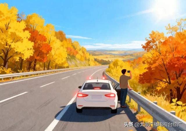 【秋日赏景正当时】@太原人！这份秋日高速出行安全指南请查收！