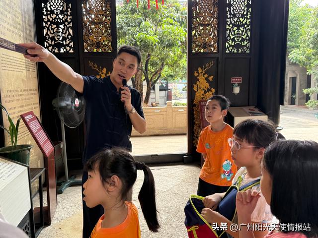 余荫山房 “小小讲解员” 培育进行时社区儿童传承文化未来可期