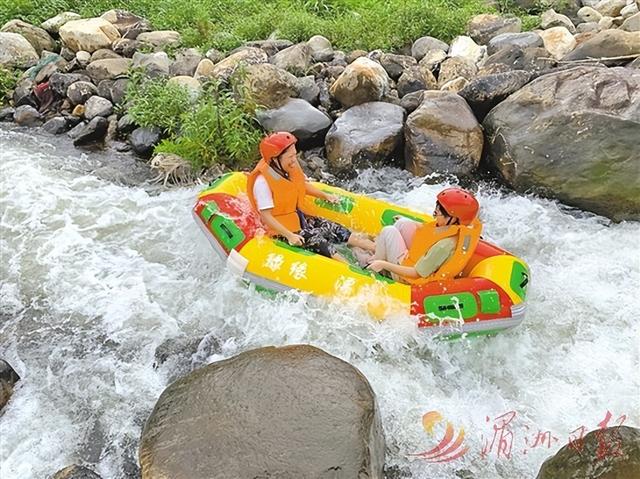 萩芦溪美 荔林韵足 莆田涵江的“水上欢歌”
