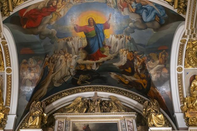 乙巳仲秋俄罗斯莫彼双城记之九：伊萨基辅大教堂