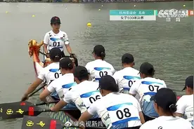 再入一金！亚运会女子龙舟500米夺冠，中国龙舟队4金到手图片