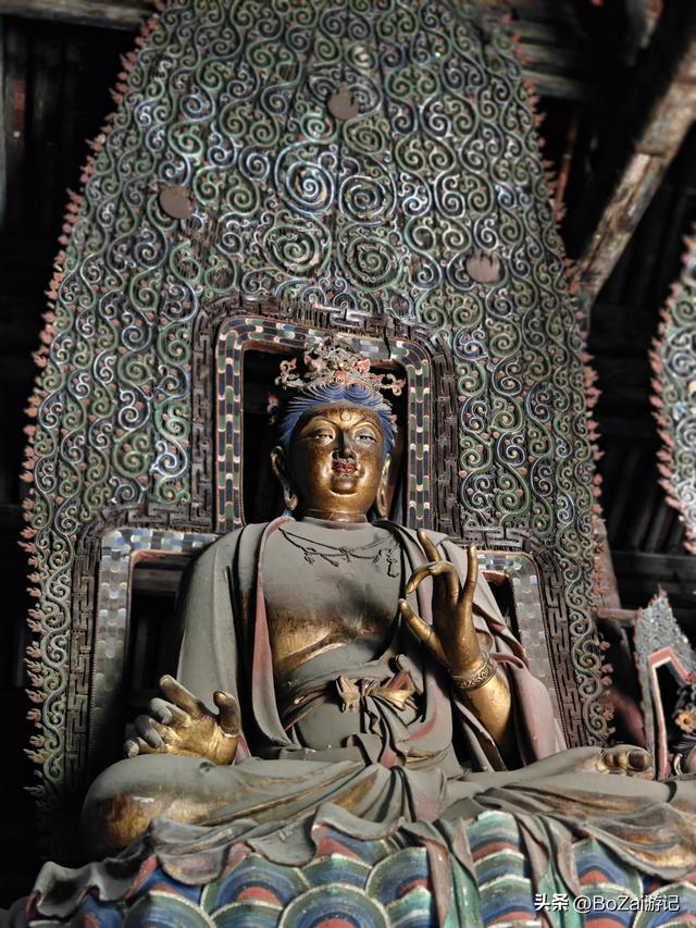 朔州国三古寺，金代弥陀殿五绝，减柱造太震撼