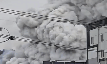 湖南一厂房发生火灾！约8000块锂电池葬身火海