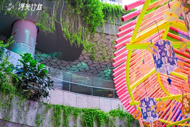 图集｜5大绝美机位+光影派对！深圳"浮光竹庭"限时开启，15min穿越东南亚