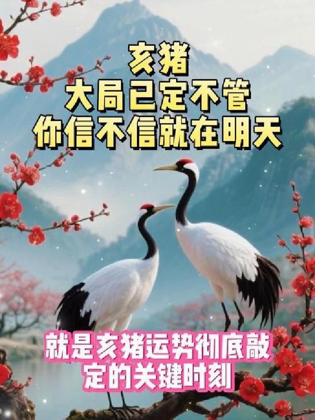 亥猪“天意难违”：1月10日，星期六，一场人生转机悄然降临