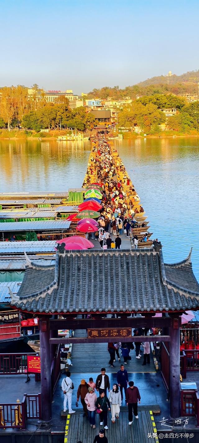 千年舟楫连古今，一桥尽藏匠人心——赣州贡江古浮桥游记