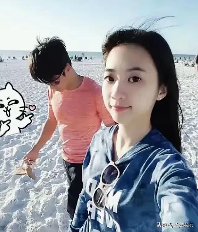 苏炳添与妻子年轻时的照片，从初中至今一直不离不弃，真非常可贵