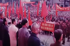 真实录像：1979年我国从越南撤兵后，越南“庆祝战胜中国”大会图片