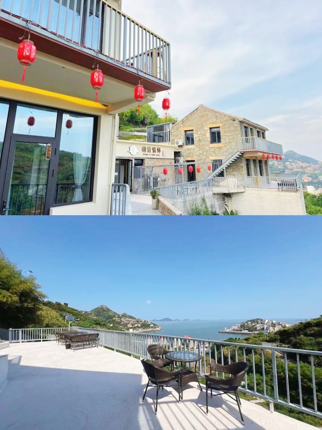 温岭石塘平价一线海景民宿，躺床上两眼一睁就是大海，这感觉谁懂