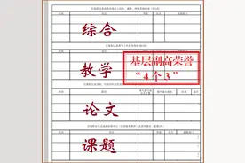 乡村教师35年教龄直评基层副高，至少要争取2件县级以上荣誉才行图片