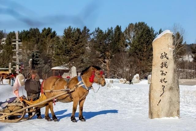 漠河北极村找北