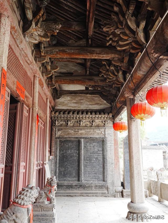 润城东岳庙，藏在晋城的琉璃奇观，拜亭藻井与天齐殿斗拱惊艳时光