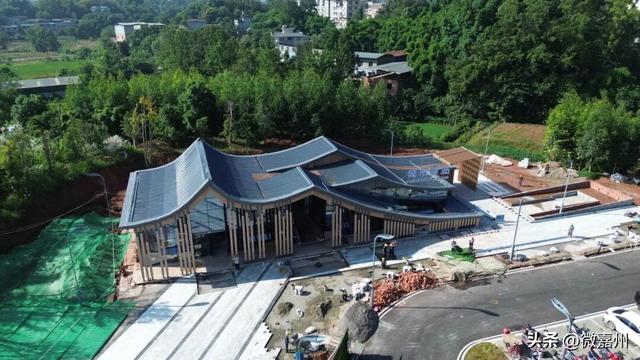 嘉州味・双节乐 | 上新！棉竹城市驿站即将完工，10月喜迎游客！