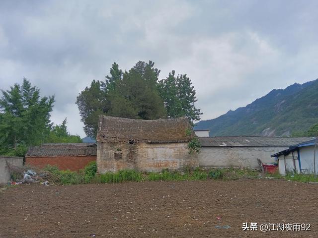 西峡深山发现战国古城遗址，旁有千年古柏，古寺，气势盎然