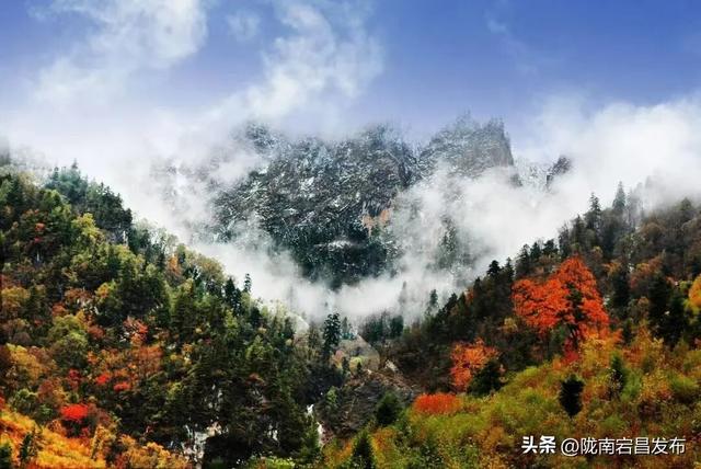 陇原赏秋韵，冬游官鹅沟