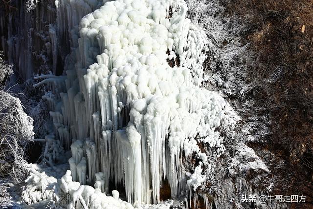 虎峪冰瀑：山谷里的冬日秘境、现实版的冰雪奇缘