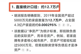 DeepSeek分析：我国存款超过5000W的家庭有多少！看完直接惊呆图片